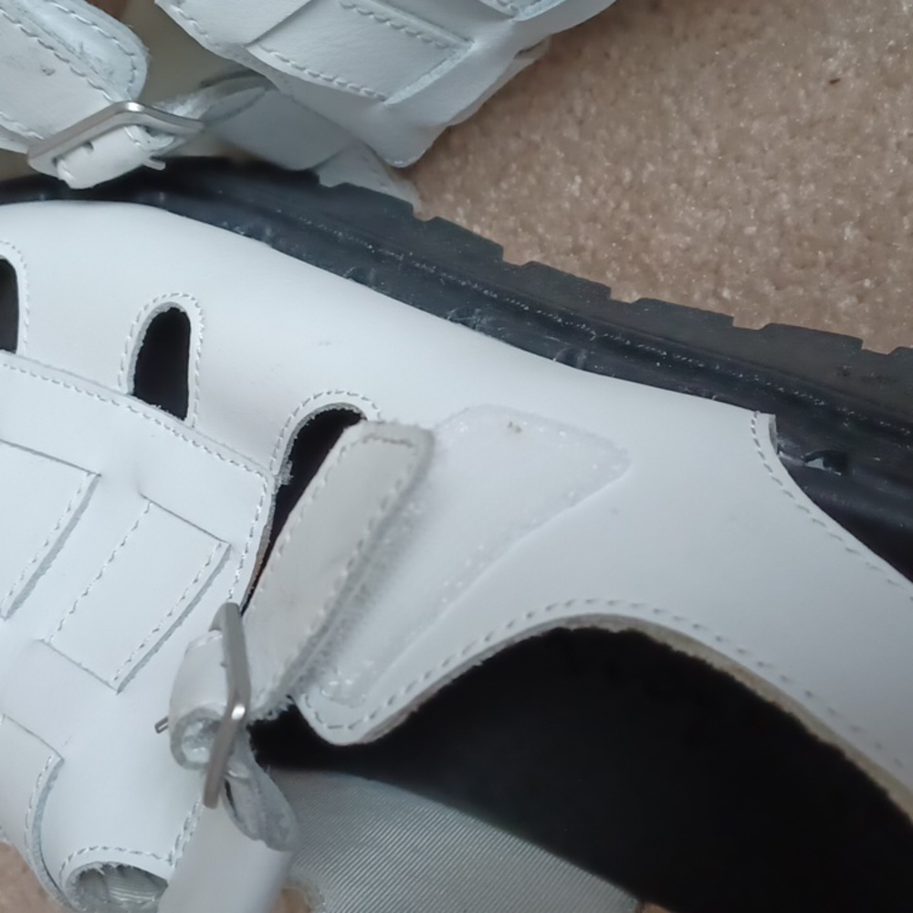 WS1- Skechers Women's White Fisherman Sandal - sz 9 Medium- NWOT - Picture 7 of 13